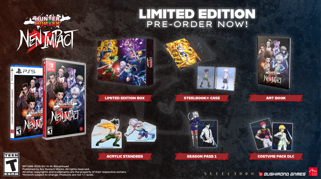 HUNTER×HUNTER NEN×IMPACT [PS5, NSW, STANDARD & LIMITED