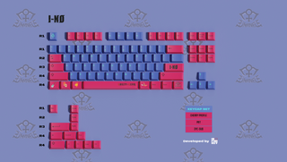 Guilty Gear -Strive- Official Custom Keycap Set: I-NO