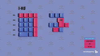 Guilty Gear -Strive- Official Custom Keycap Set: I-NO