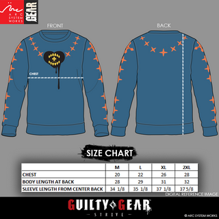 Guilty Gear -Strive- Happy Chaos Men's Crewneck Sweatshirt