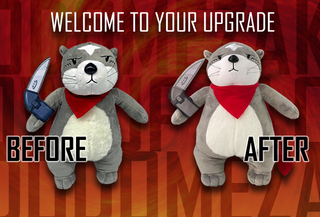 Guilty Gear Strive: Chip's Otter Dodomezaki Updated Plush Image