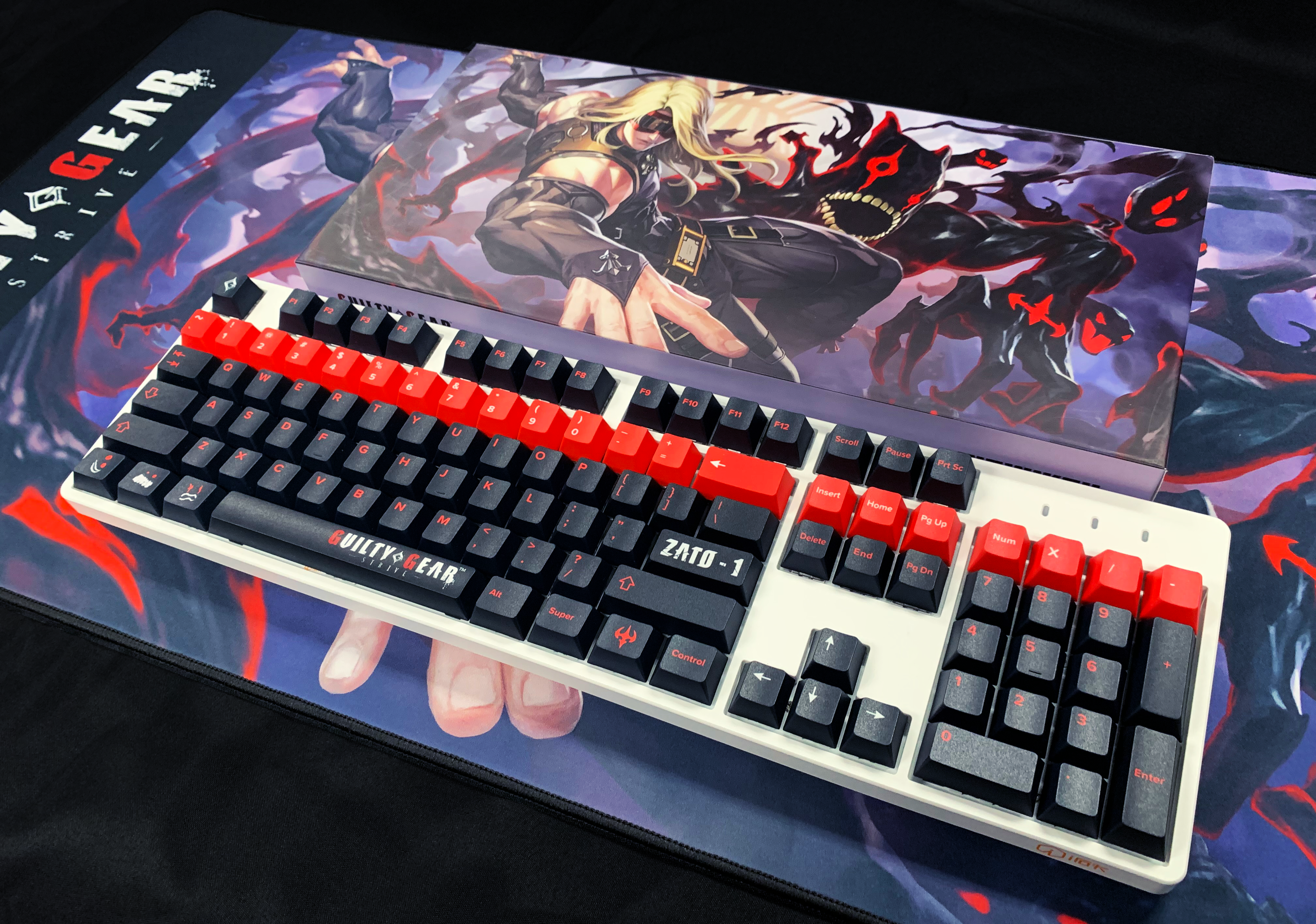 guilty gear strive keyboard Guilty Gear -Strive- Official Custom Keycap Set: ZATO