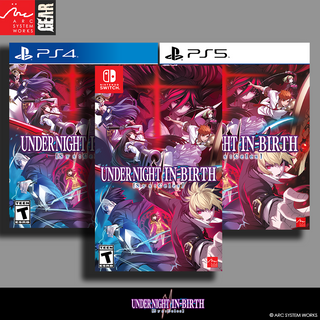UNDER NIGHT IN-BIRTH II [Sys: Celes] - Standard Game [PS4, PS5, NSW]