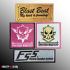 Guilty Gear -Strive- Elphelt Embroidered Patch Set