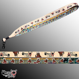 Pre-Order: DAMON and BABY Double-Sided Lanyard