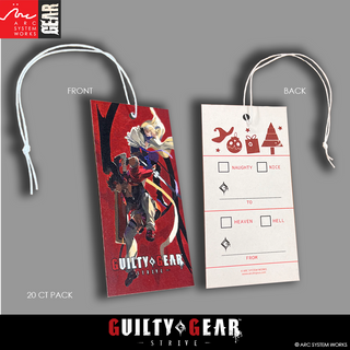 Guilty Gear -Strive- Holiday Gift Tags (20 Count Pack): Naughty or Nice?
