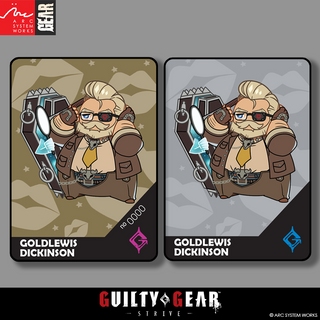 Guilty Gear -Strive- Precious Chibi Card: GOLDLEWIS