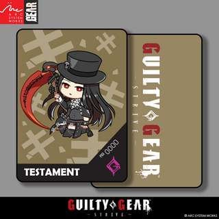 Guilty Gear -Strive- Precious Chibi Card: TESTAMENT