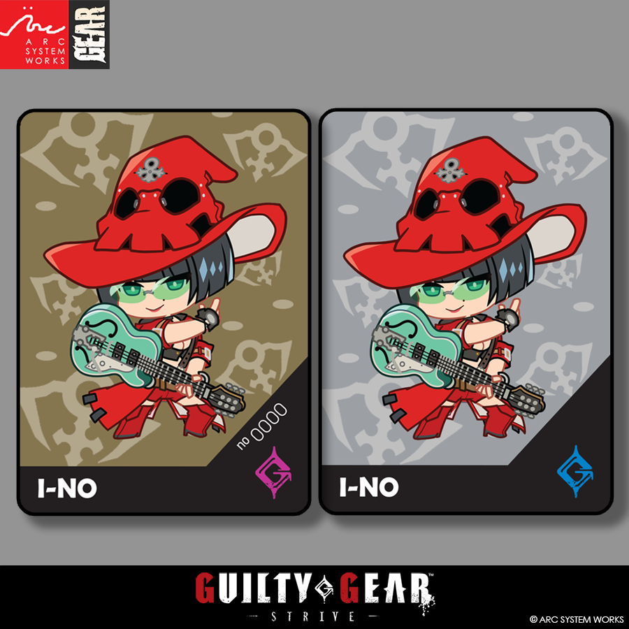 ino guilty gear Guilty Gear -Strive- Precious Chibi Card: I-NO – ArcShopUS