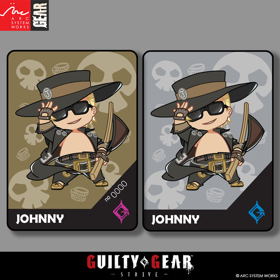 Johnny Chibi Guilty Gear -Strive- Precious Chibi Card: JOHNNY – ArcShopUS