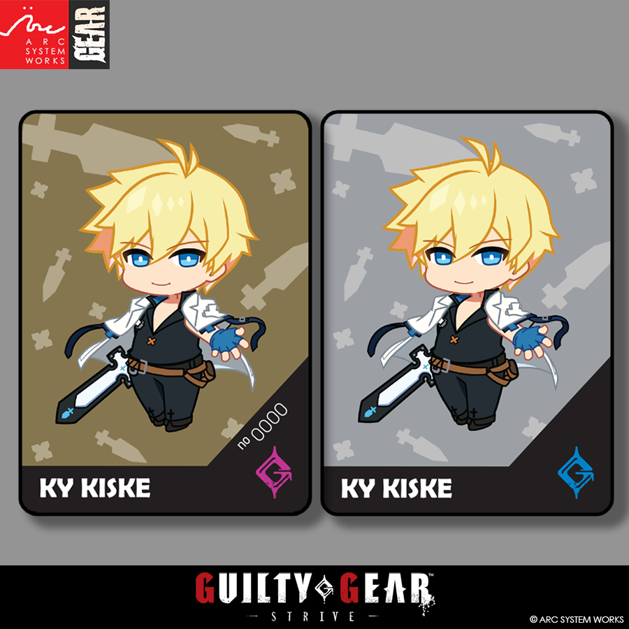 guilty gear ky Guilty Gear -Strive- Precious Chibi Card: KY KISKE