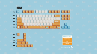Guilty Gear -Strive- Official Custom Keycap Set: MAY