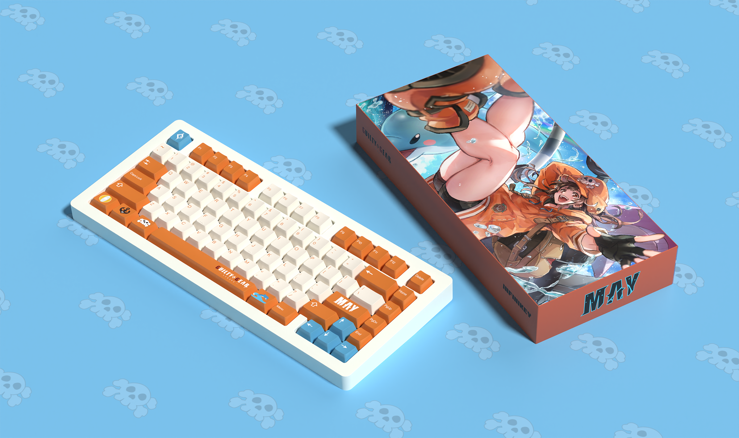 guilty gear strive controller or keyboard Guilty Gear -Strive- Official Custom Keycap Set: MAY