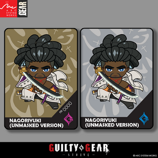 Guilty Gear -Strive- Event Exclusive Precious Chibi Card: UNMASKED NAGORIYUKI