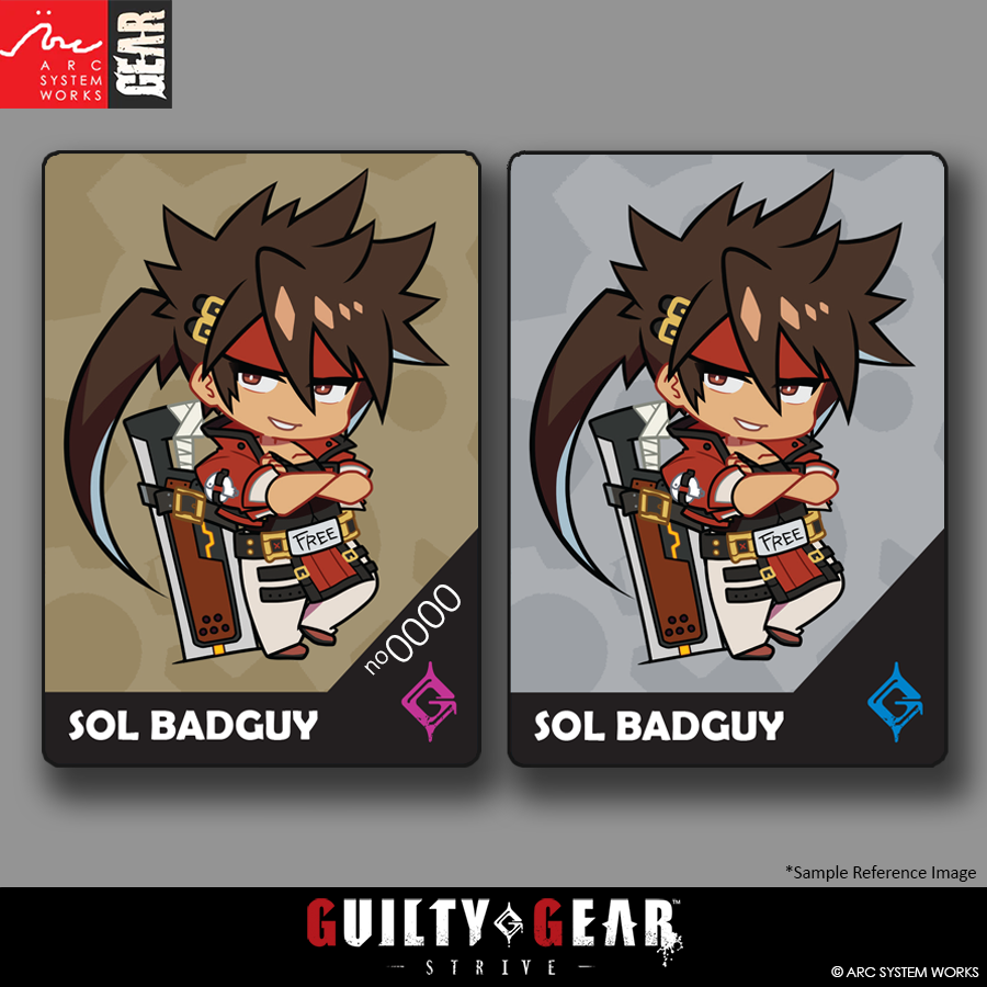 Guilty Gear -Strive- Precious Chibi Card: SOL BADGUY
