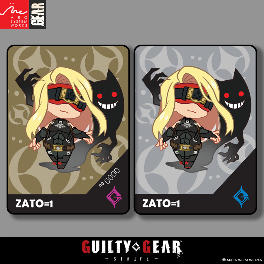 guilty gear strive zato Guilty Gear -Strive- Precious Chibi Card: ZATO