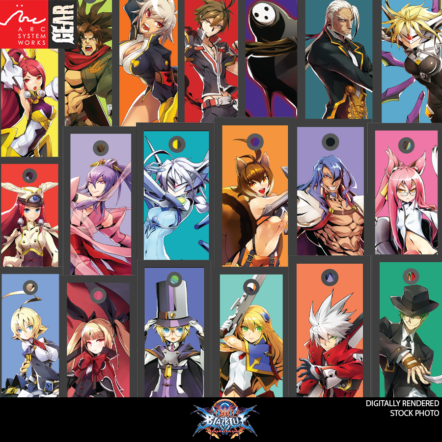 BLAZBLUE CENTRALFICTION Official Flight Tag + Quick Release BLAZBLUE CENTRALFICTION Official Flight Tag + Quick Release