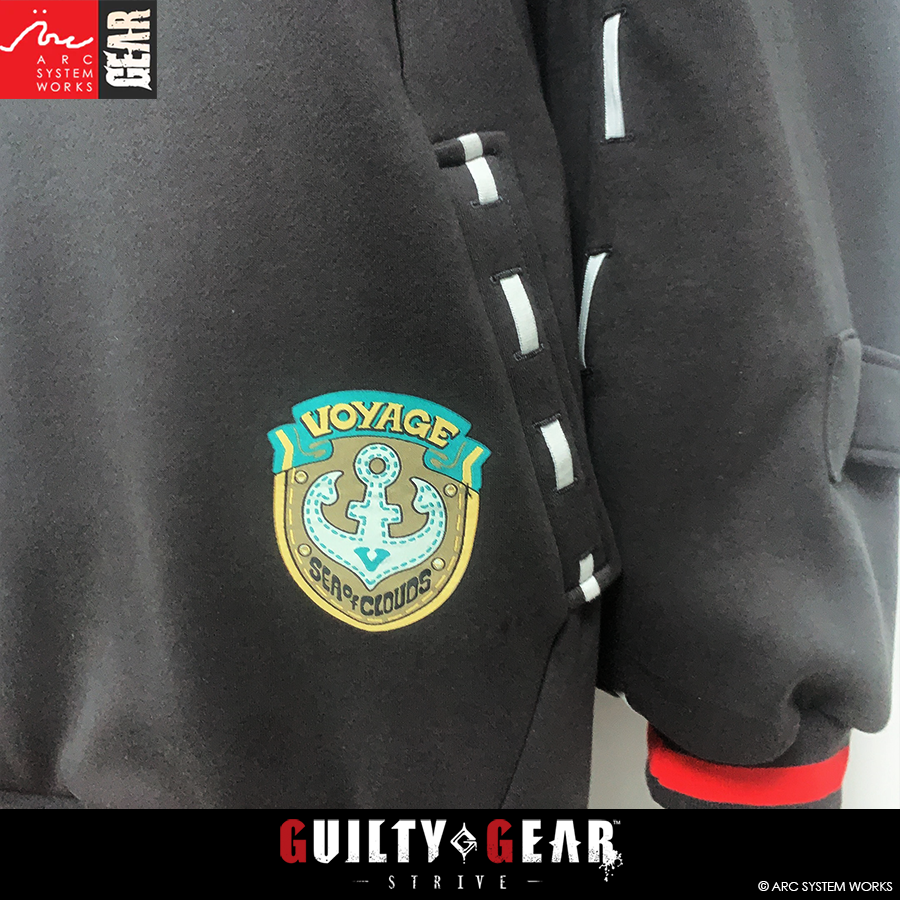 guilty gear may hoodie Guilty Gear -Strive- May Hoodie Alternate Color (Gray/Red)