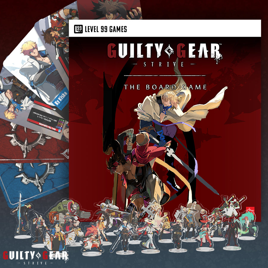 gear board Guilty Gear -Strive- The Board Game Collector's Edition with Acrylics Bundle ($300+ VALUE)