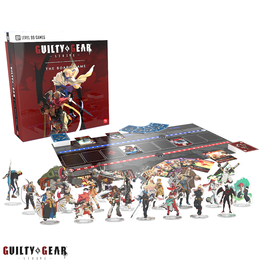 guilty gear strive resolution Guilty Gear -Strive- The Board Game Collector's Edition with Acrylics Bundle ($300+ VALUE)