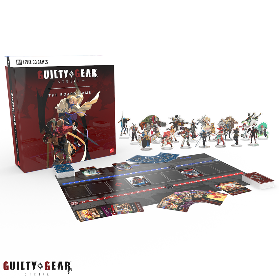 guilty gear strive buy Guilty Gear -Strive- The Board Game Collector's Edition with Acrylics Bundle ($300+ VALUE)