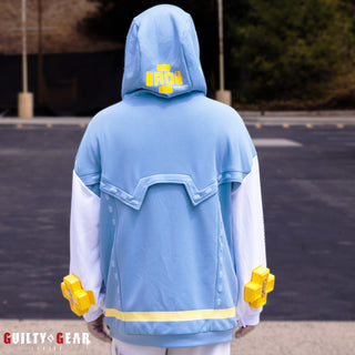 Pre-Order: Guilty Gear -Strive- Official Bridget Jacket Hoodie with Brooch