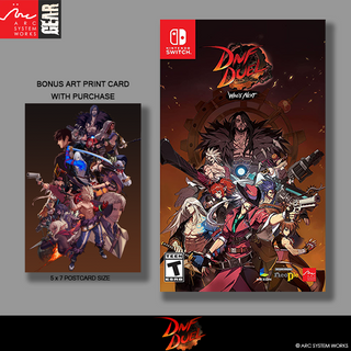 DNF Duel Video Game + Bonus Art Print Card