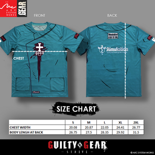 Guilty Gear -Strive- Faust Cosplay T-Shirt with Pockets