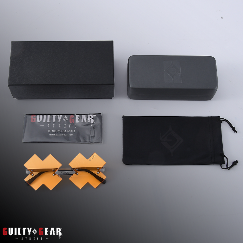 Guilty Gear -Strive- Happy Chaos Titanium Frame Sunglasses – ArcShopUS