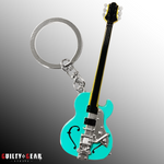 Guilty Gear -Strive- I-No Guitar Metal Keychain