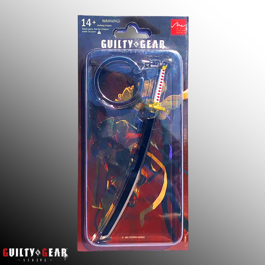 Guilty Gear -Strive- Nagoriyuki Vampiric Blade Metal Keychain