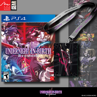 Pre-order: UNDERNIGHT IN-BIRTH II [Sys: Celes] - PS4 Lanyard + Collector's Card Set