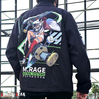M.RAGE x Guilty Gear -Strive- Ramlethal Coach Jacket