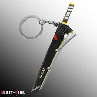 Guilty Gear -Strive- Ramlethal Greatsword Metal Keychain
