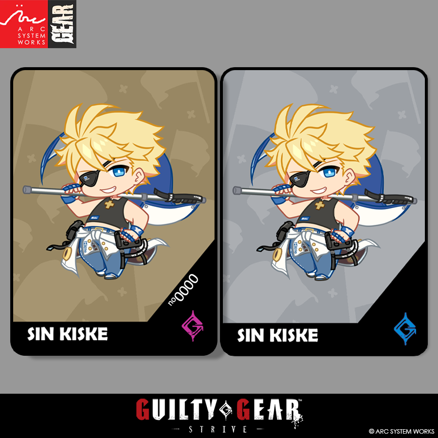 guilty gear sin Guilty Gear -Strive- Precious Chibi Card: SIN KISKE
