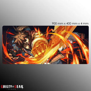 Pre-Order: Guilty Gear -Strive- Sol Badguy Deluxe Desk Mat