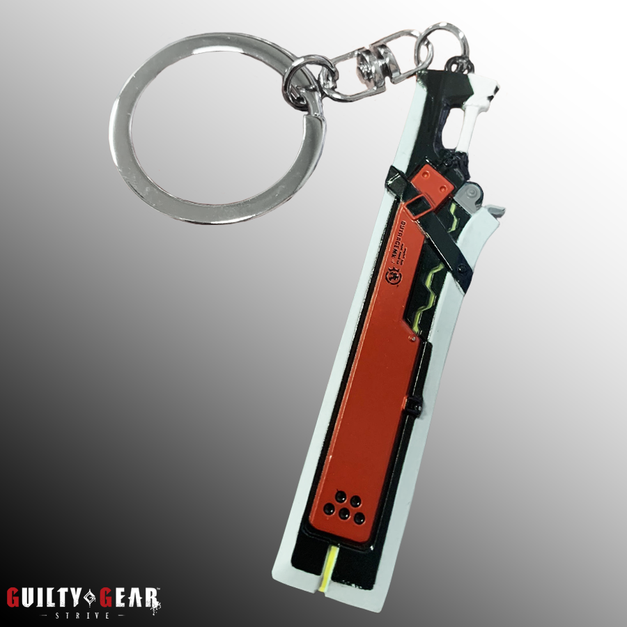 Guilty Gear -Strive- Sol Badguy Outrage MK.2 Metal Keychain Guilty Gear -Strive- Sol Badguy Outrage MK.2 Metal Keychain