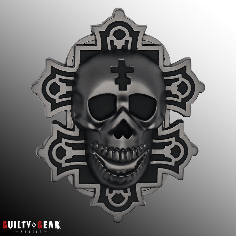 guilty gear logo Guilty Gear -Strive- Testament Skull Brooch (1:1 Scale Replica)
