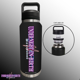 UNDER NIGHT IN-BIRTH II [Sys: Celes] - Official Game Logo Double-Wall Stainless Steel Tumbler 37 oz.
