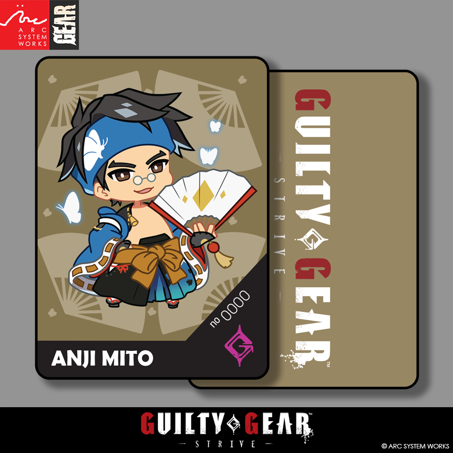 Guilty Gear -Strive- Precious Chibi Card: ANJI MITO – ArcShopUS