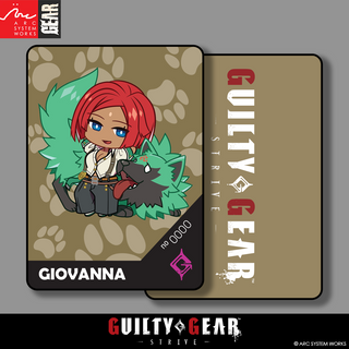 Guilty Gear -Strive- Precious Chibi Card: GIOVANNA