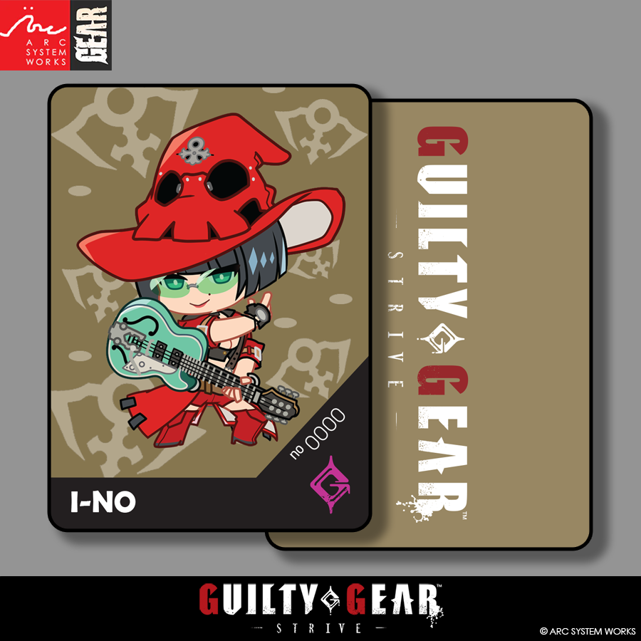 i no guilty gear Guilty Gear -Strive- Precious Chibi Card: I-NO