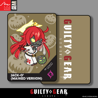 Guilty Gear -Strive- Event Exclusive Precious Chibi Card: Masked JACK-O'