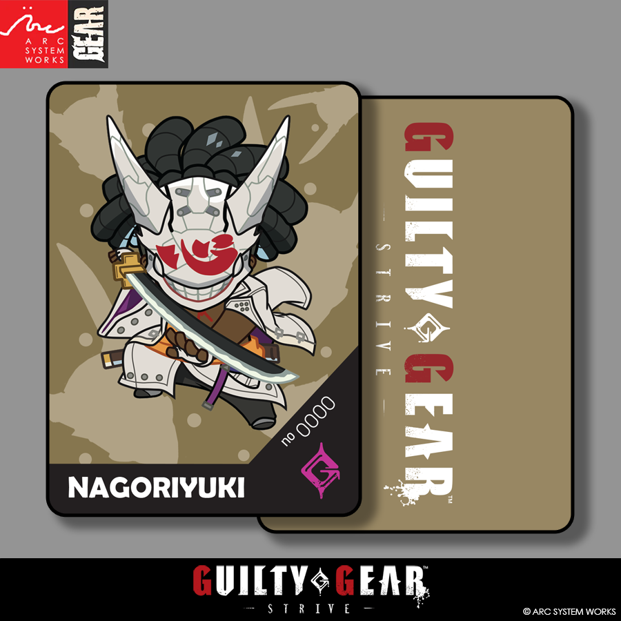 guilty gear strive nagoriyuki Guilty Gear -Strive- Precious Chibi Card: NAGORIYUKI