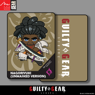 Guilty Gear -Strive- Event Exclusive Precious Chibi Card: UNMASKED NAGORIYUKI