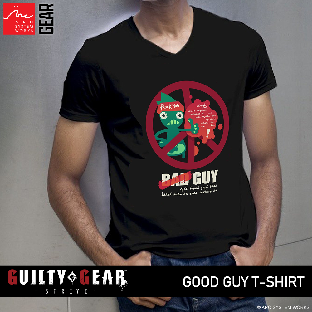 Guilty Gear -Strive- The BAD GUY / GOOD GUY Official T-Shirt Guilty Gear -Strive- The BAD GUY / GOOD GUY Official T-Shirt
