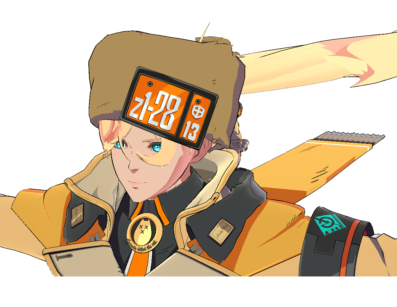 guilty gear millia Guilty Gear -Strive- Millia Metal Pin (1:1 Scale Replica)