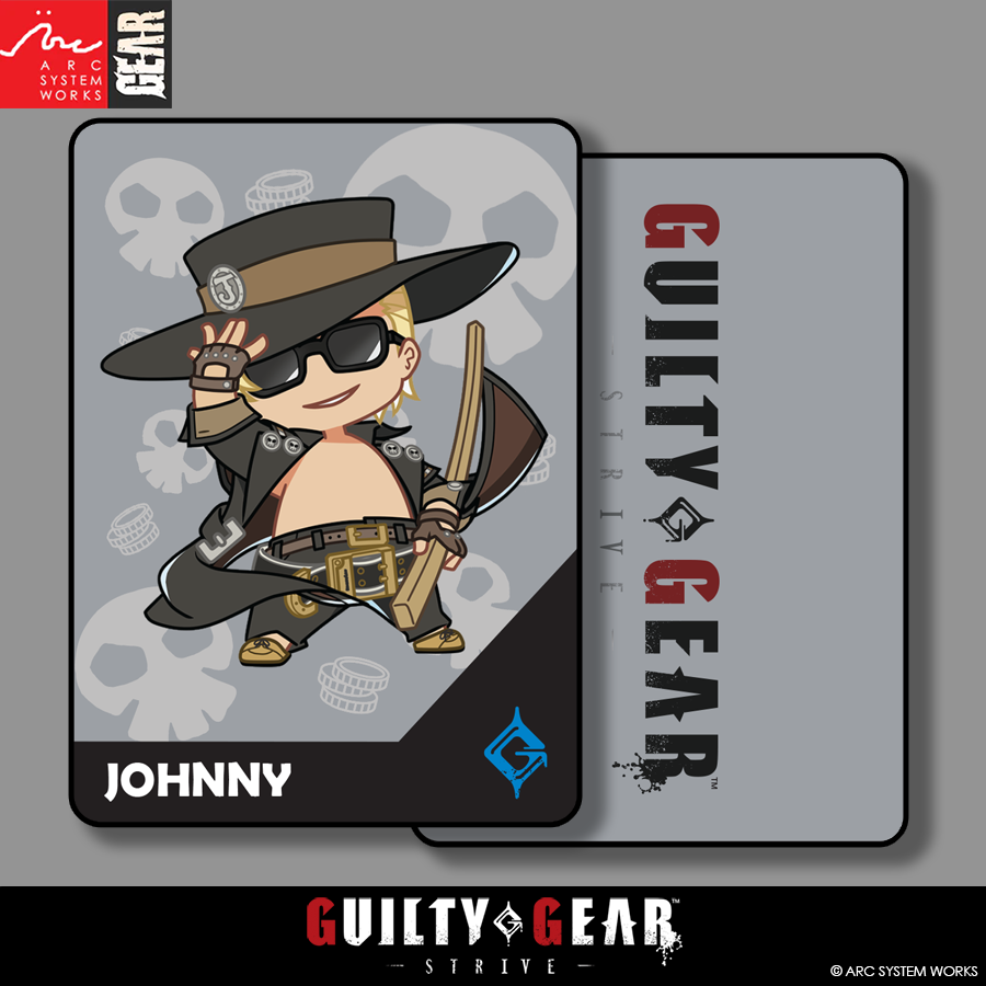Guilty Gear -Strive- Precious Chibi Card: JOHNNY – ArcShopUS