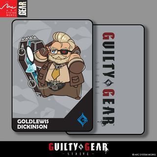 Guilty Gear -Strive- Precious Chibi Card: GOLDLEWIS