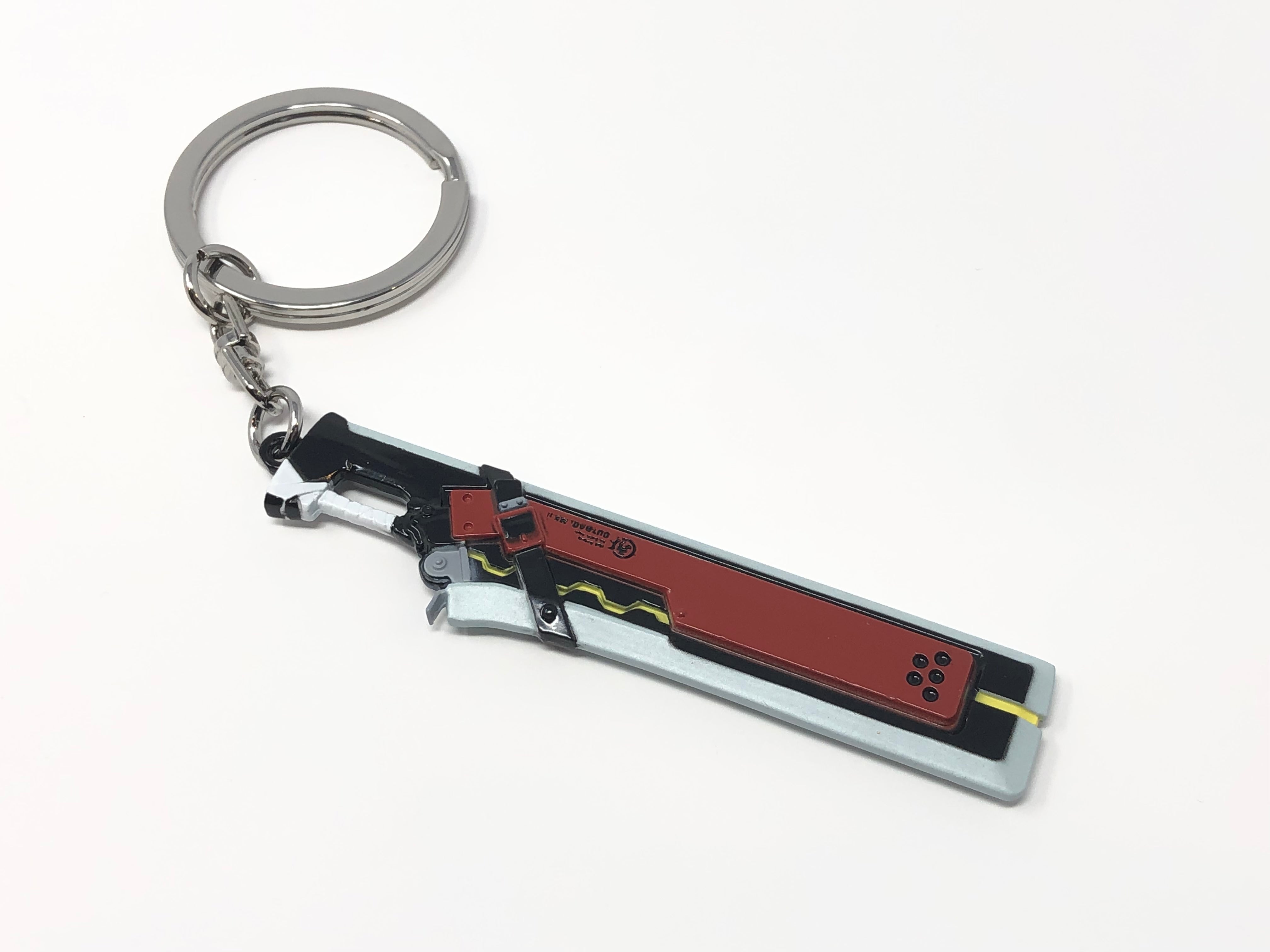 metal gear keychain Guilty Gear -Strive- Sol Badguy Outrage MK.2 Metal Keychain – ArcShopUS